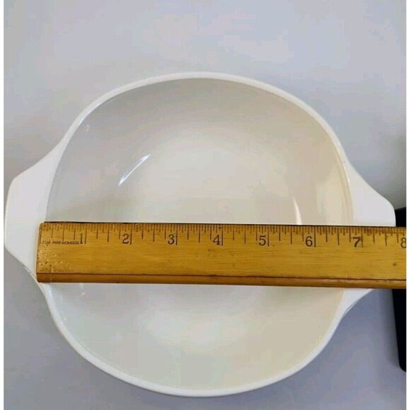 Vintage Anchor Hocking 7" Black Wheat Casserole Baking Dish Cookware No Lid USA - Picture 7 of 16